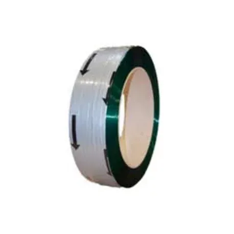12MM X 2500M X 0.6MM GREEN EMB PREM. MACHINE PET