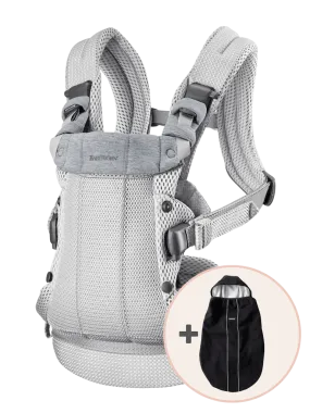 BabyBjörn Baby Carrier Harmony and Carrier Cover Bundle