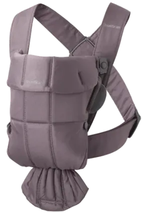 BabyBjörn Baby Carrier Mini Cotton, Dark Purple