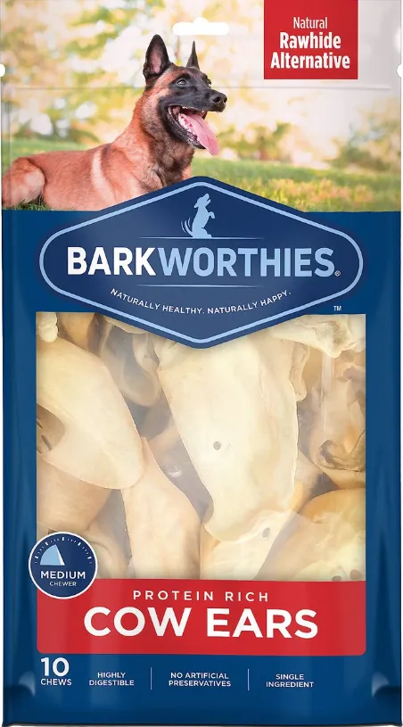 Barkworthies Cow Ears For Dogs