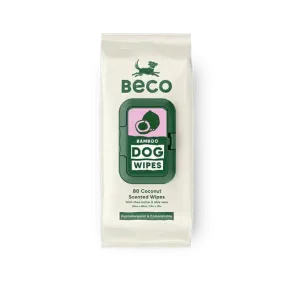 Beco - Bamboo Dog Wipes- Coconut