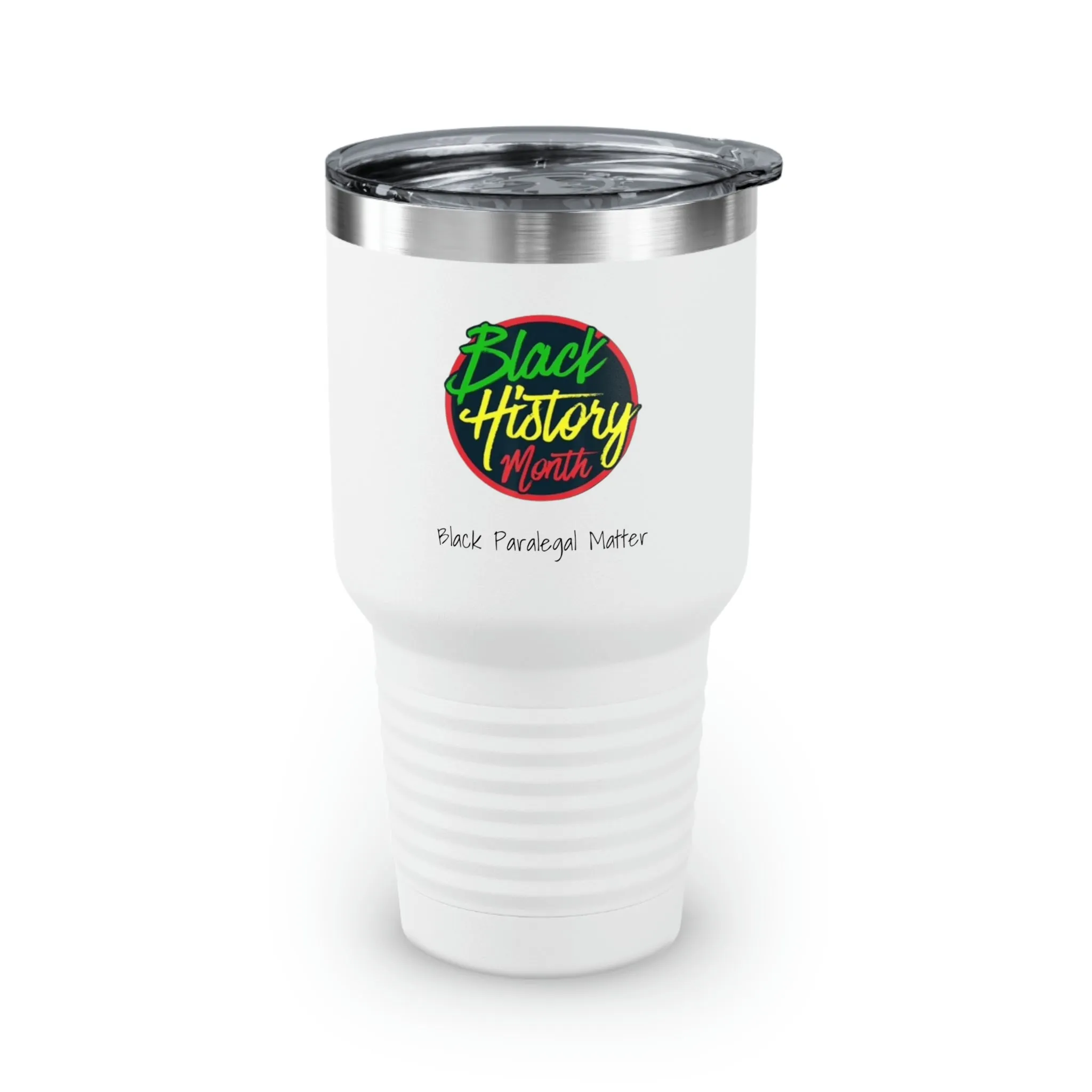 Black Paralegals Matter Ringneck Tumbler, 30oz