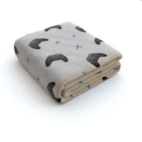 Blanket Throws - X Boxing 2 Grey