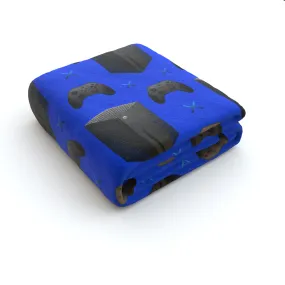 Blanket Throws - X Boxing Blue