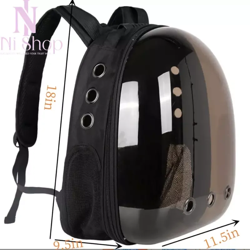 Cat Airline Approved Transparent Backpack Carrier
