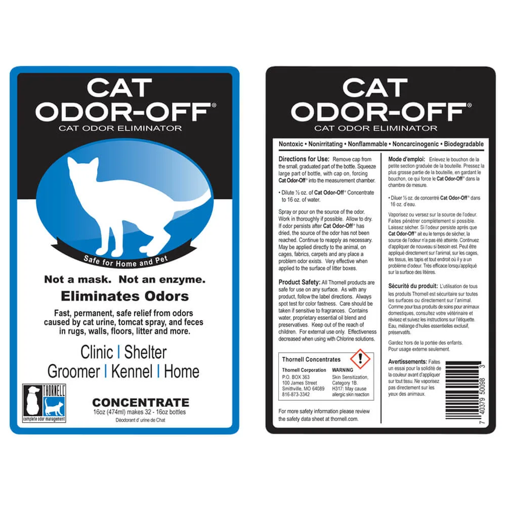 Cat Odor-Off Concentrate, 16 oz