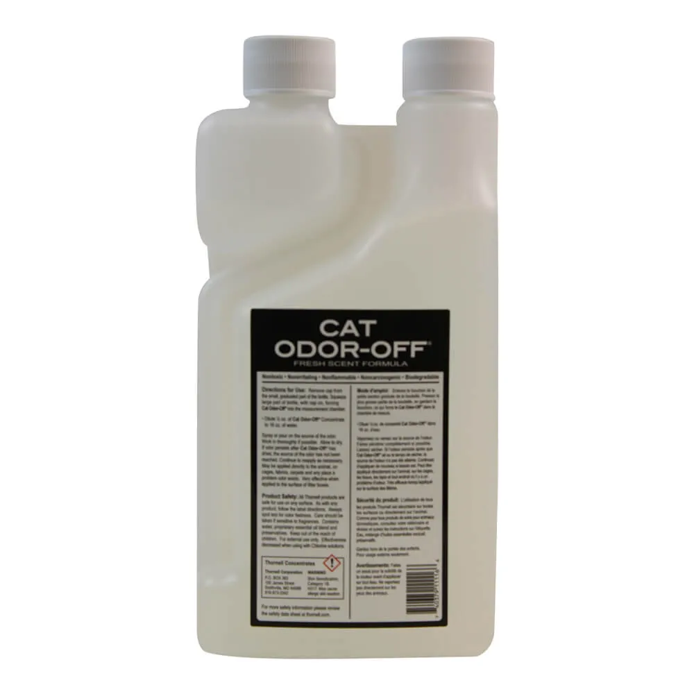 Cat Odor-Off Concentrate, Fresh Scent, 16 oz
