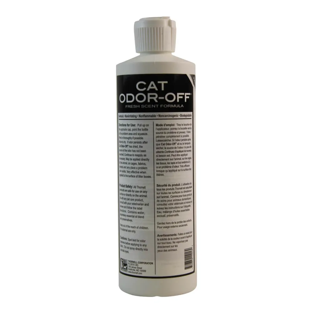 Cat Odor-Off RTU, Fresh Scent, 16 oz