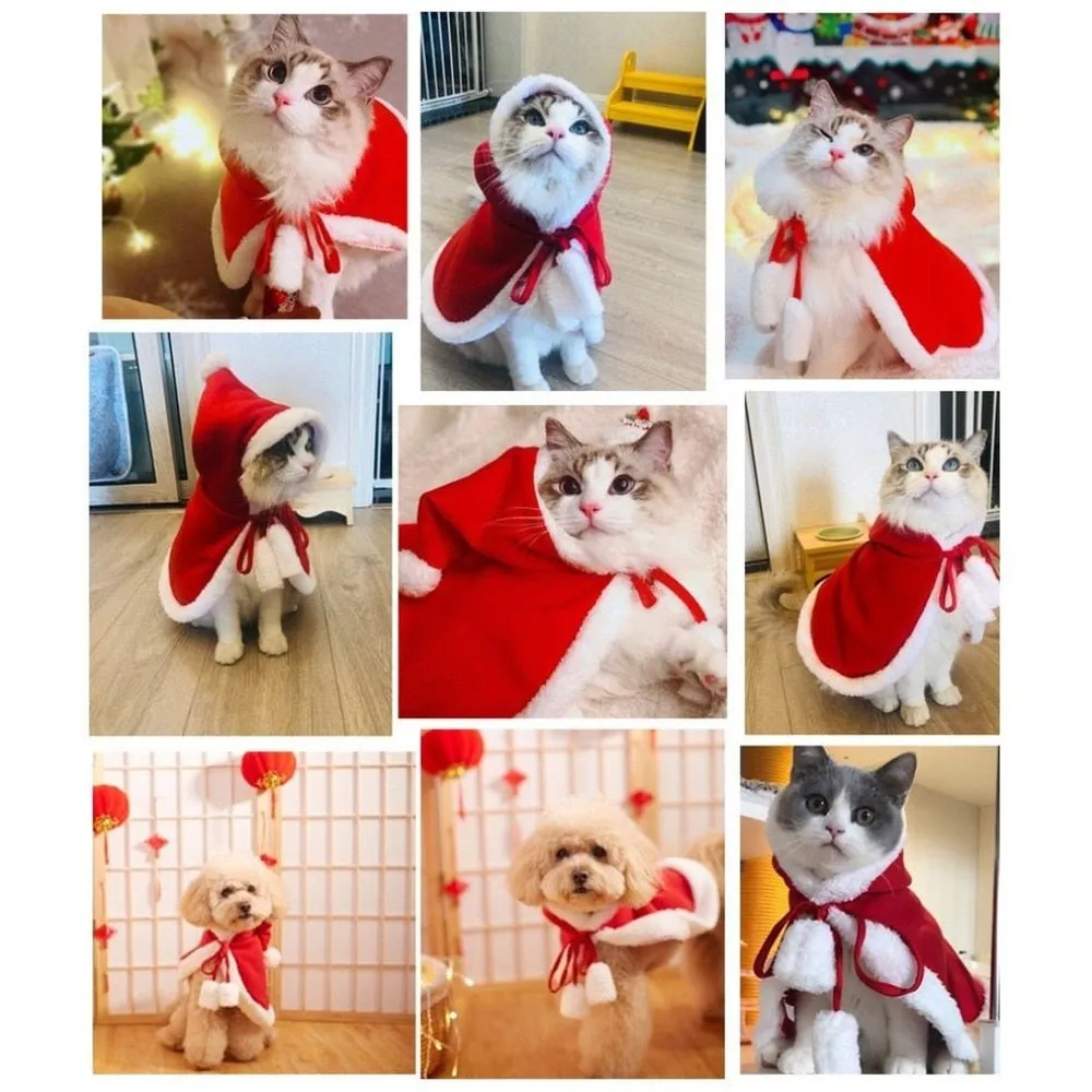 Cute Comfortable Christmas Pet Outfit