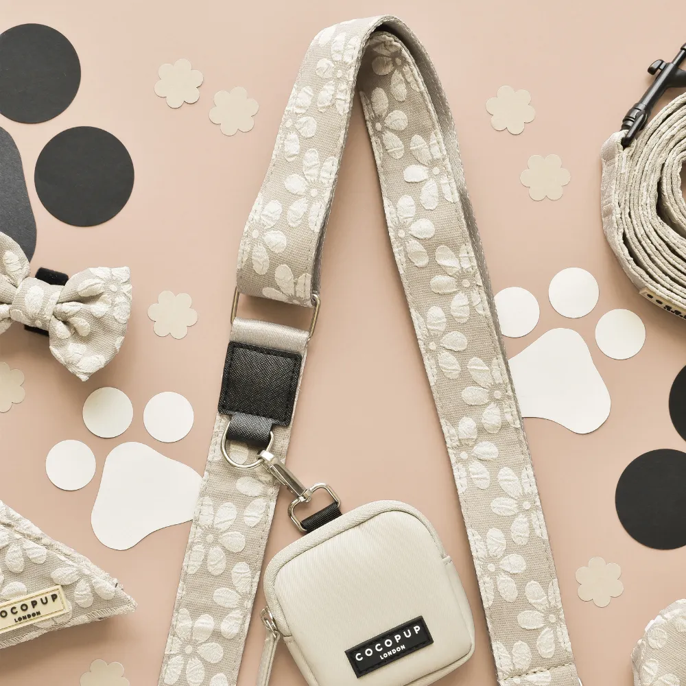 Dog Walking Bag Bundle - Mocha Flower