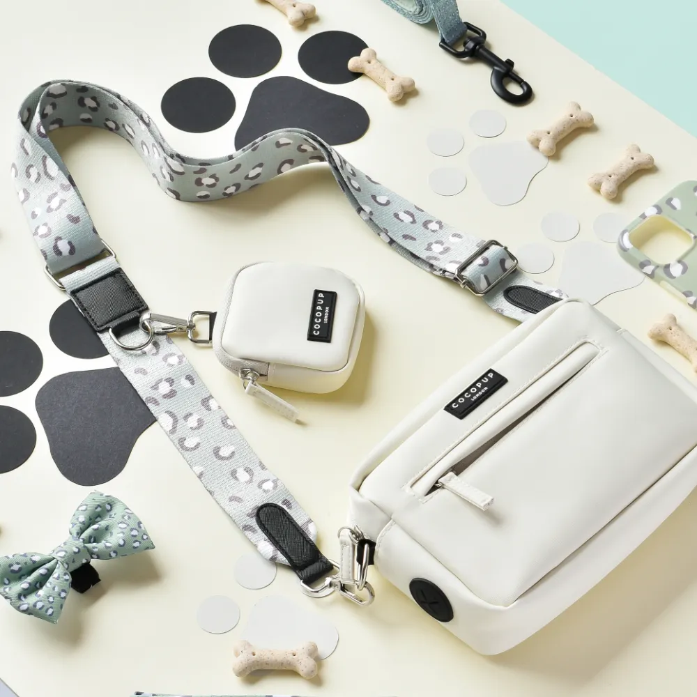 Dog Walking Bag Bundle - Sage Leopard