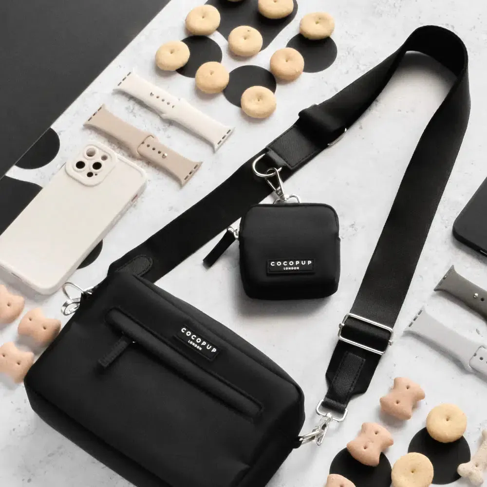 Dog Walking Black Bag Bundle - Plain Black