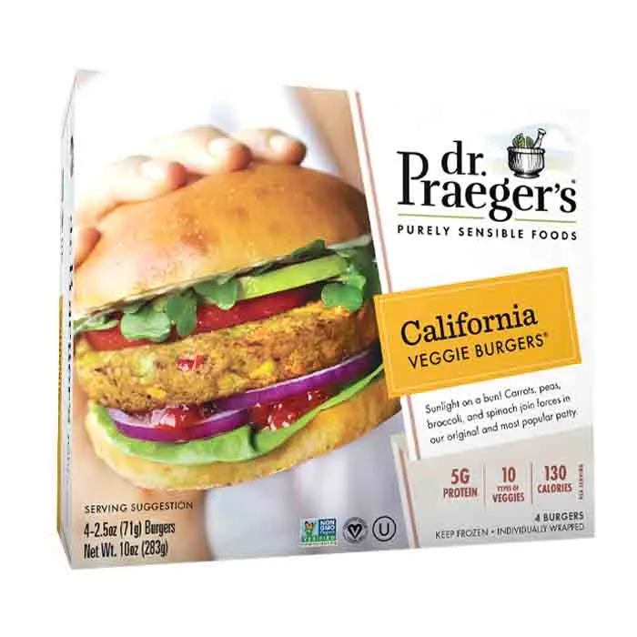 Dr. Praeger's - Veggie Burgers, 8oz | Multiple Flavors