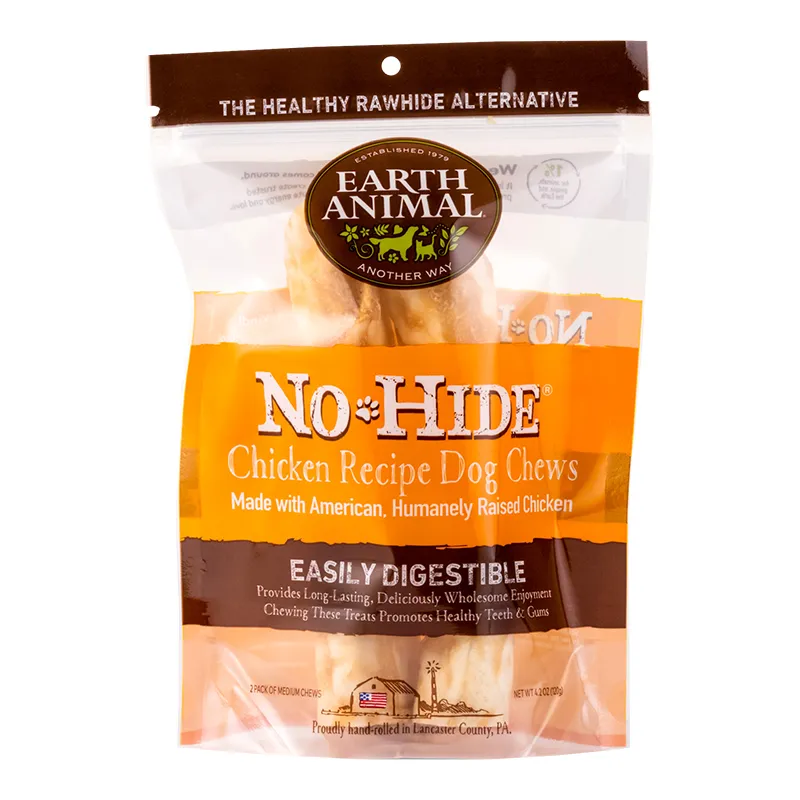Earth Animal Chicken No-Hide® Dog Chews 2-Pack
