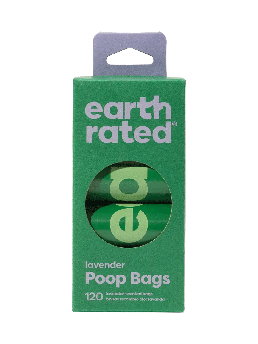 Earth Rated Lavender-scented Bag Refill Rolls 120-Count