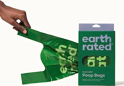 Earth Rated Lavender-scented Handle Bags - 120-Count