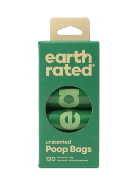 Earth Rated Unscented Bag Refill Rolls - 120-Count