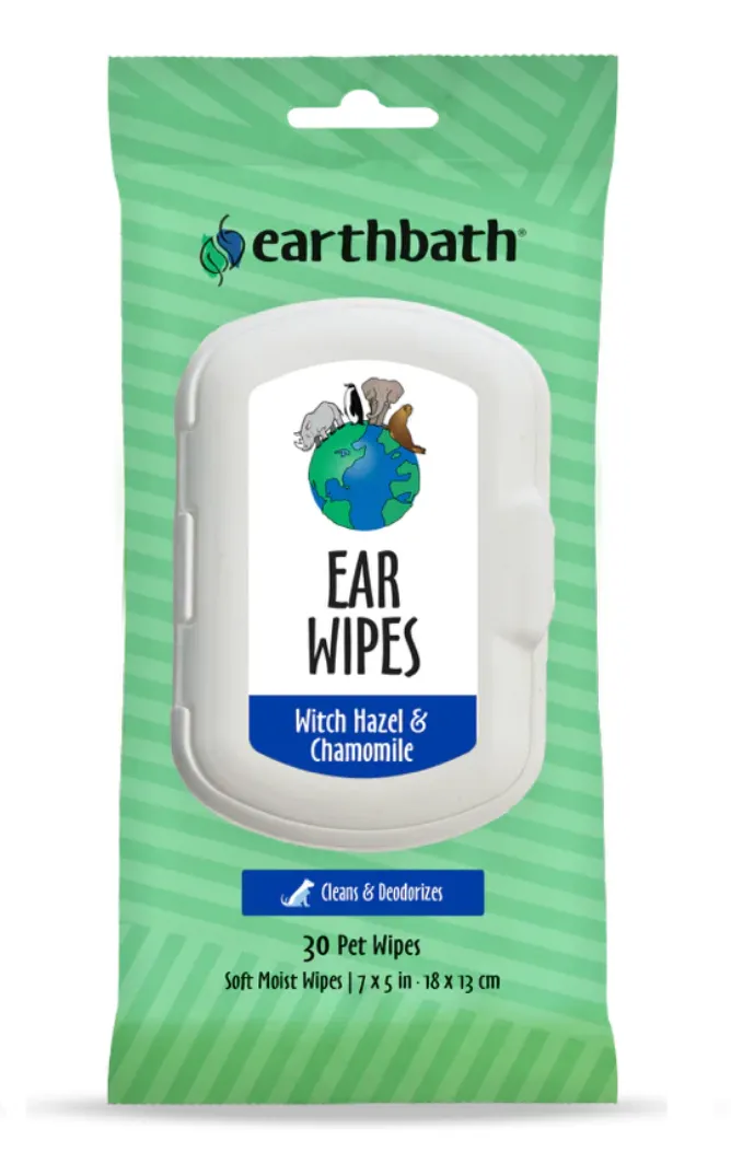 Earthbath Ear Wipes (30ct)