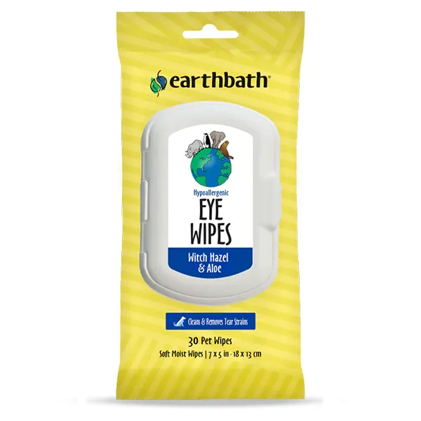 earthbath eye wipes - 30 count