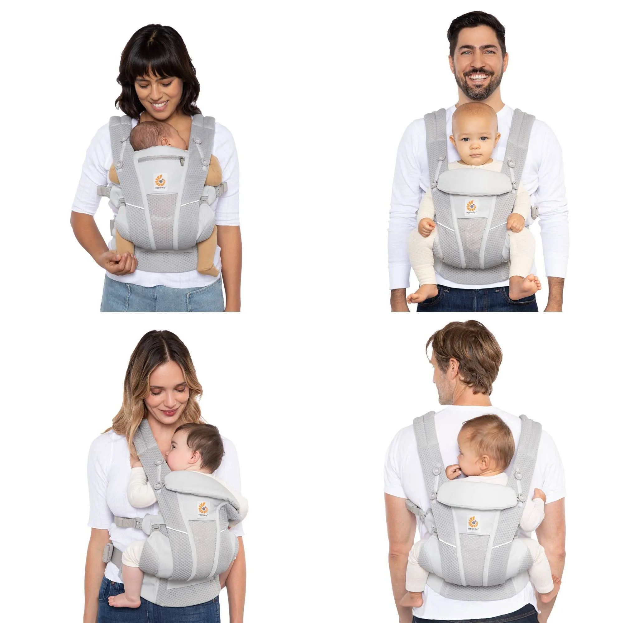 Ergobaby Omni Breeze All-Position Mesh Baby Carrier - Breeze Blue
