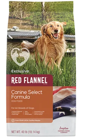 Exclusive Red Flannel Canine Select Formula
