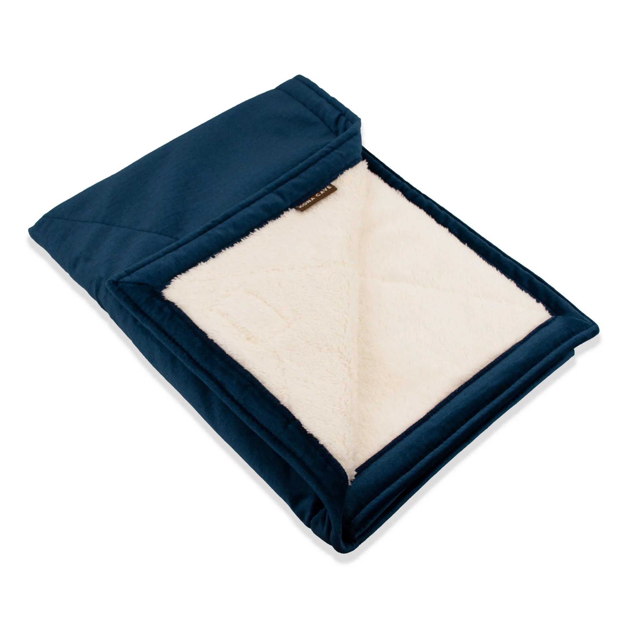 Extra Large Family Blanket - Midnight Blue Velvet