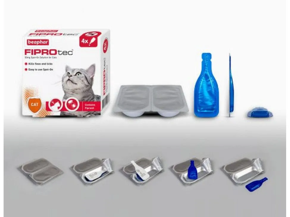Fiprotec for Cat - 4 Pipettes