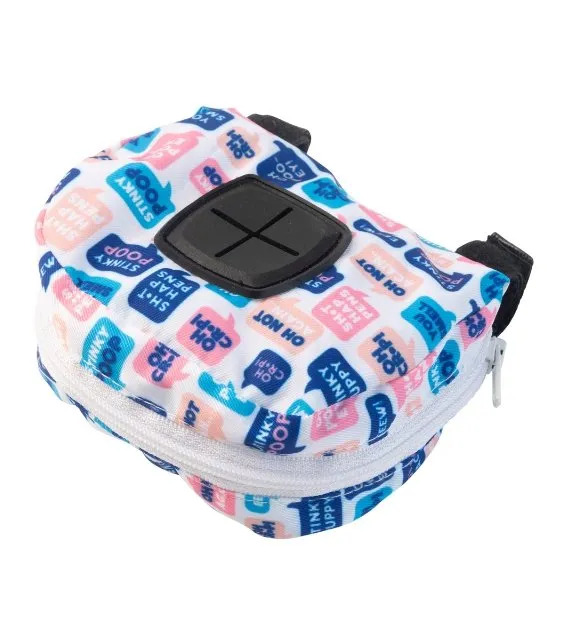 FuzzYard What the Poop Poop Bag Dispenser and Roll for Dogs