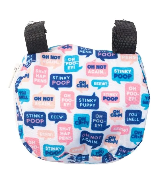 FuzzYard What the Poop Poop Bag Dispenser and Roll for Dogs