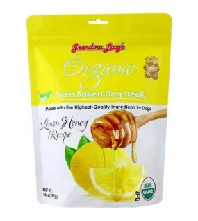 Grandma Lucy’s Organic Oven Baked Honey Lemon Dog Treats