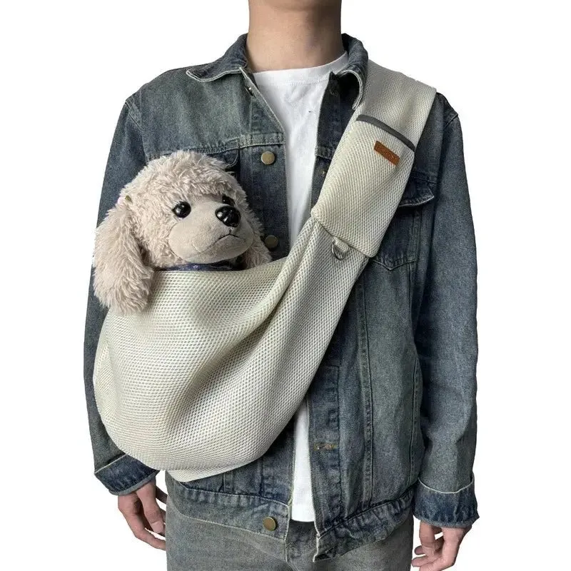 Hands-Free Pet Sling Carrier for Comfortable Travel