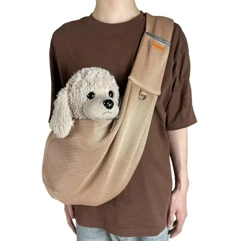 Hands-Free Pet Sling Carrier for Comfortable Travel