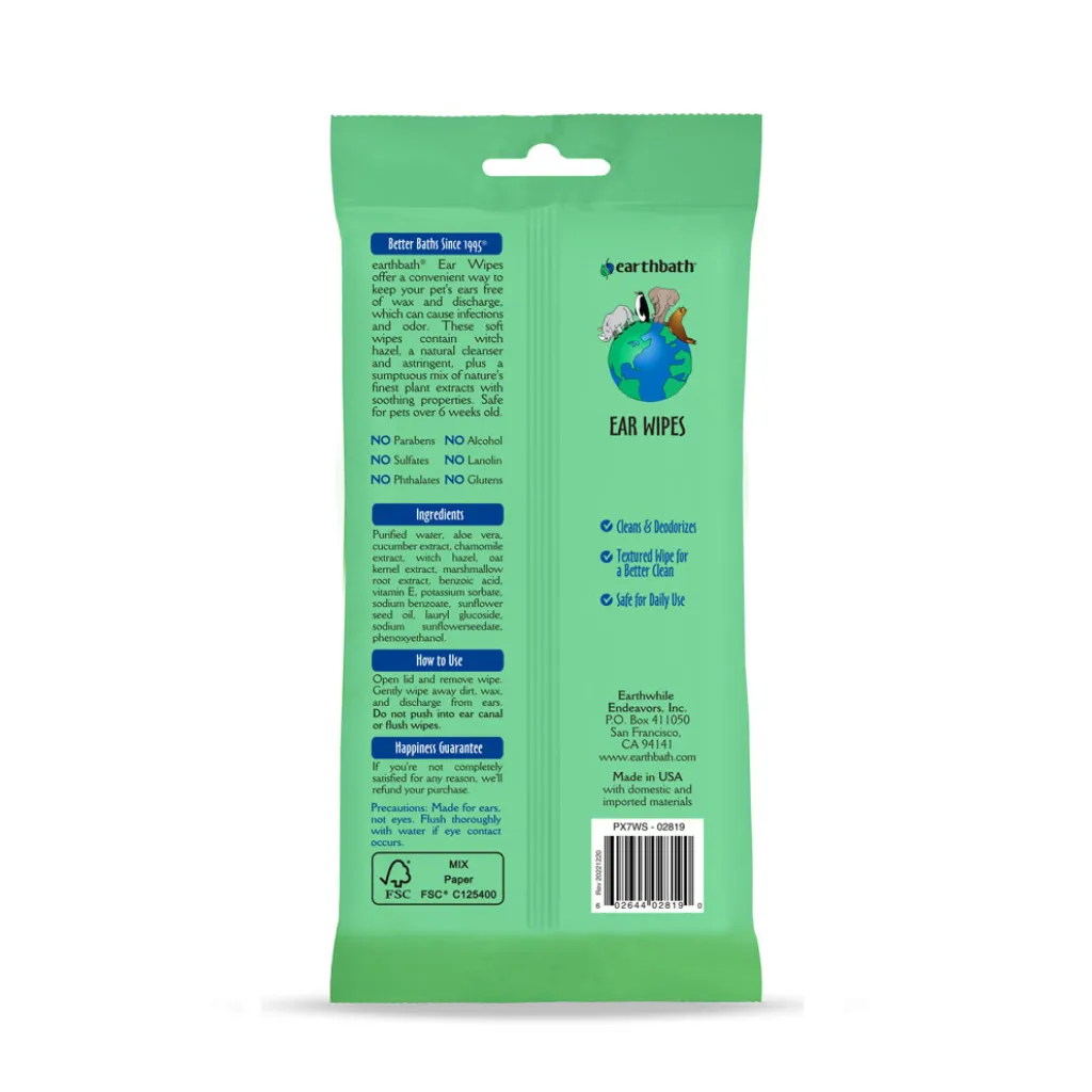Hazel and Chamomile Ear Wipes