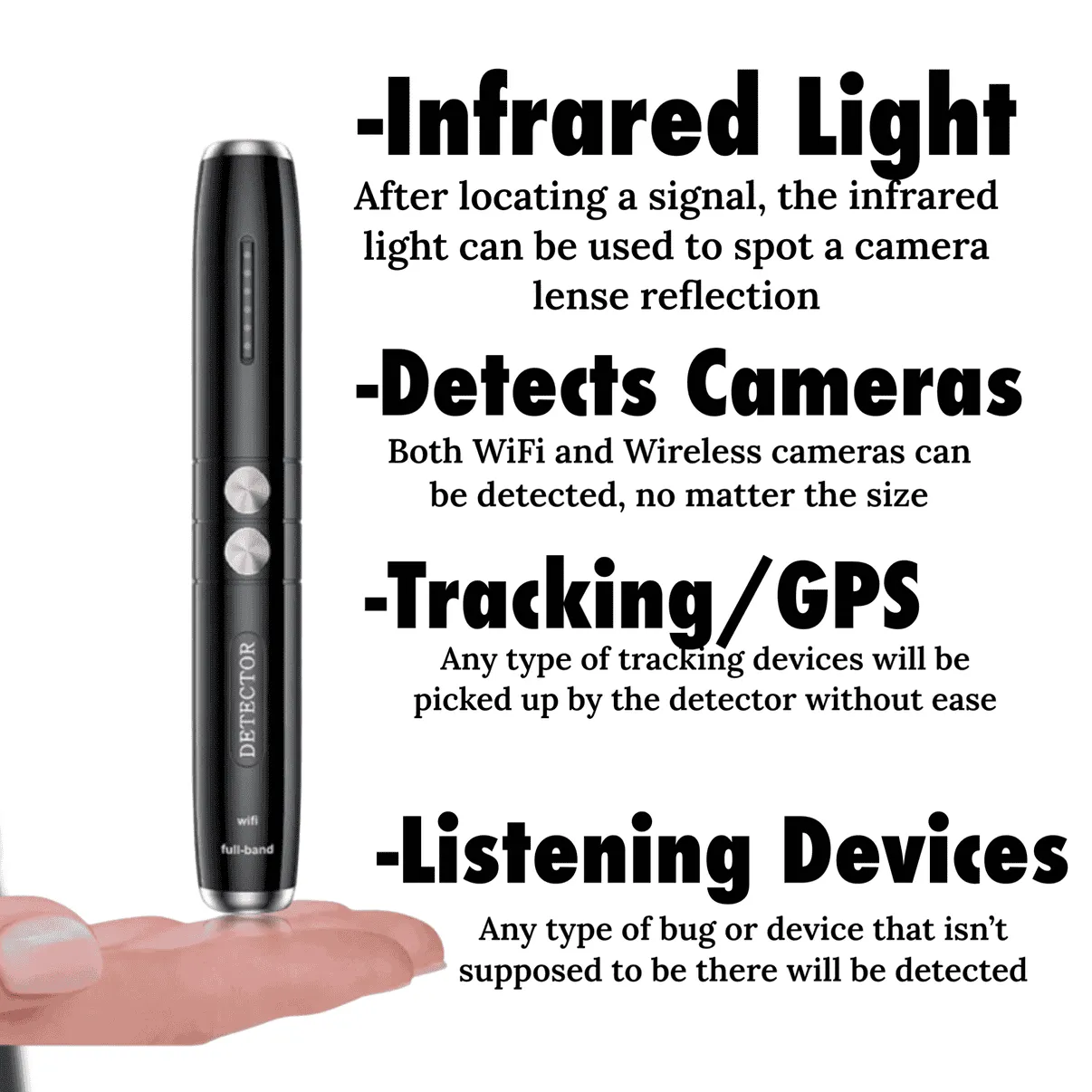 Hidden Camera Detector Pen