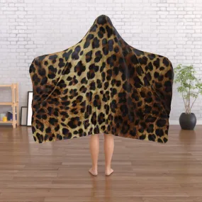 Hooded Blanket - Leopard