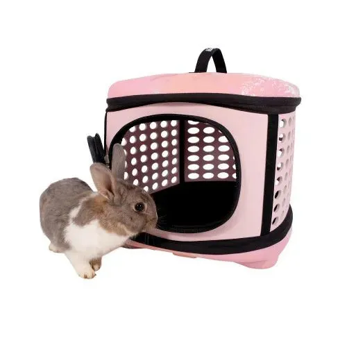 Ibiyaya Collapsible Travelling Pet Carrier for Cats & Dogs