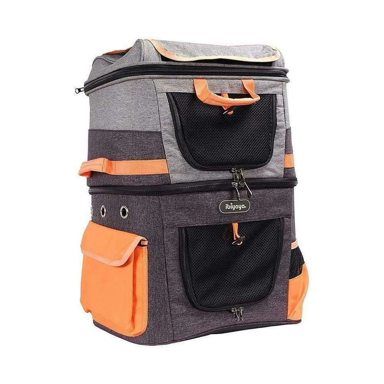 Ibiyaya Two-Tier Pet Backpack