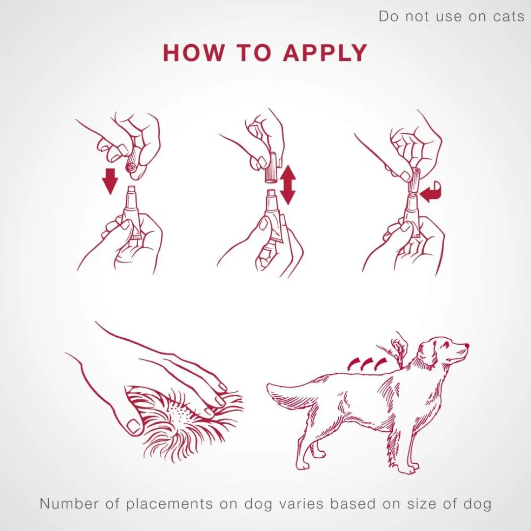 K9 Advantix II  Flea and Tick Treatment Dog Medium