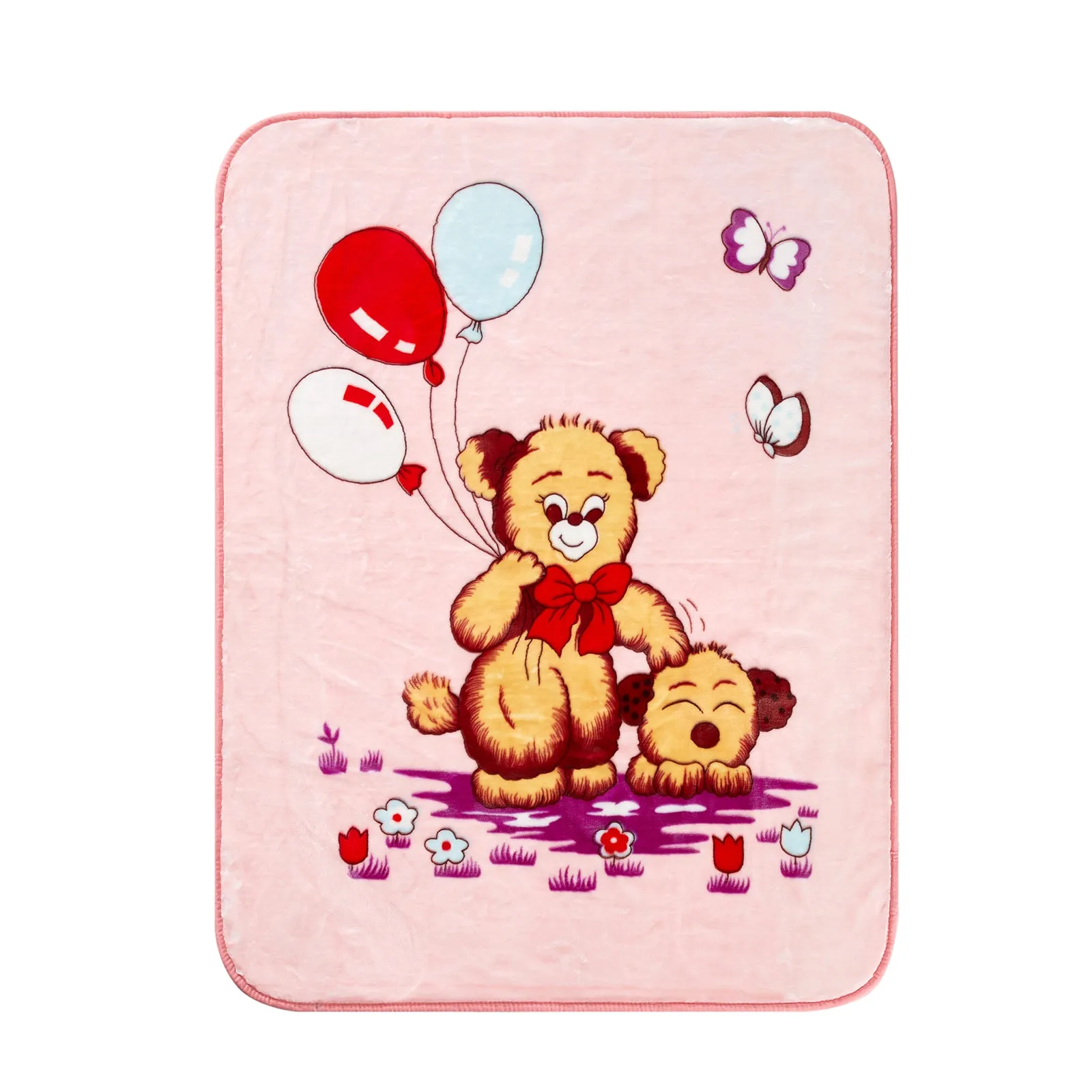Kid‘s Cartoon Animal Toddler Blanket - Soft & Lightweight | Baby Bed