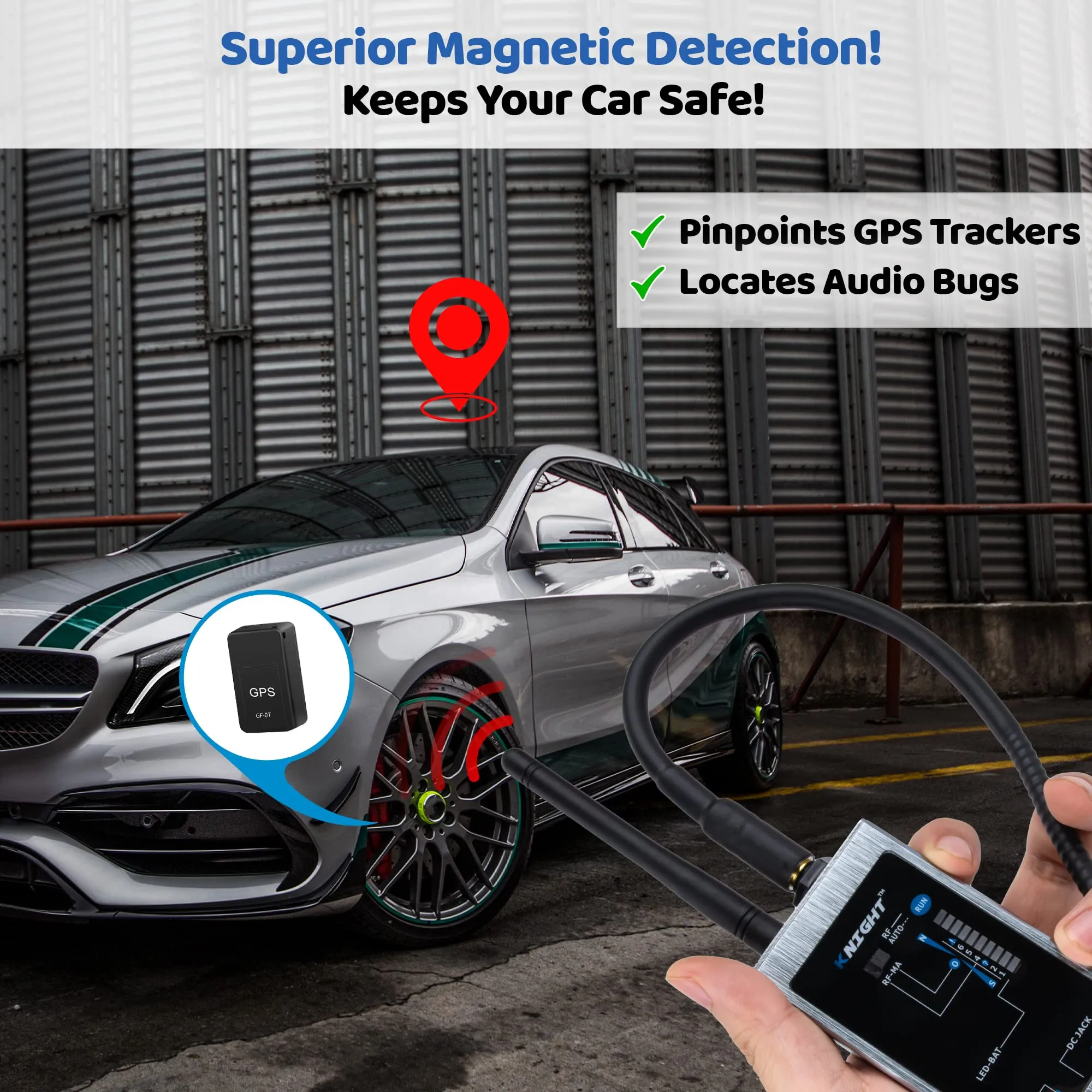 Knight KT9000 Premium Hidden Devices Detector