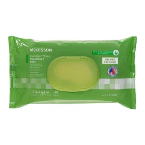 McKesson Flushable Wipes, 48ct, Case of 576