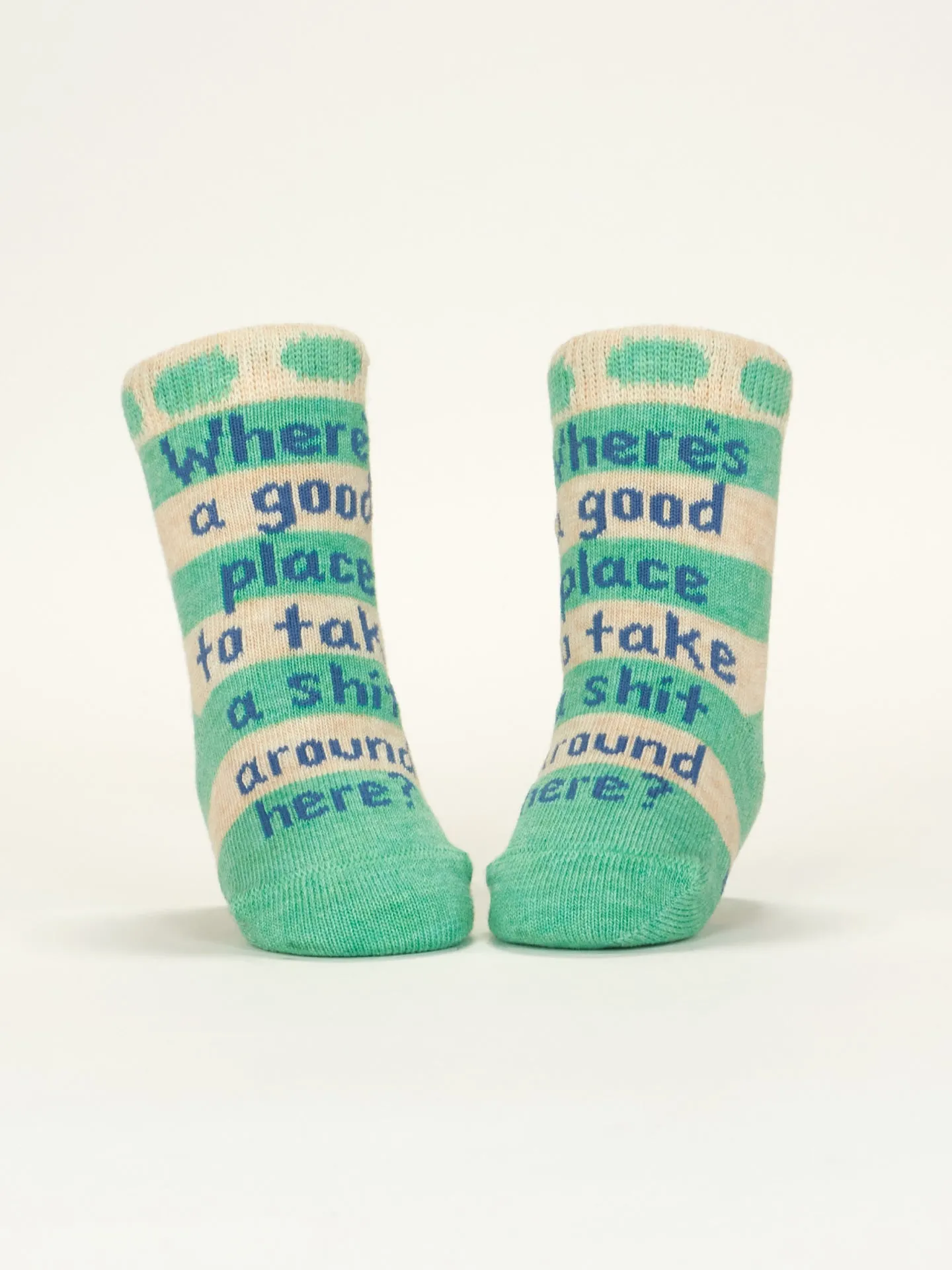 Might Save The World/ Where's A Good Place To Take A Shit Around Here? Baby Socks