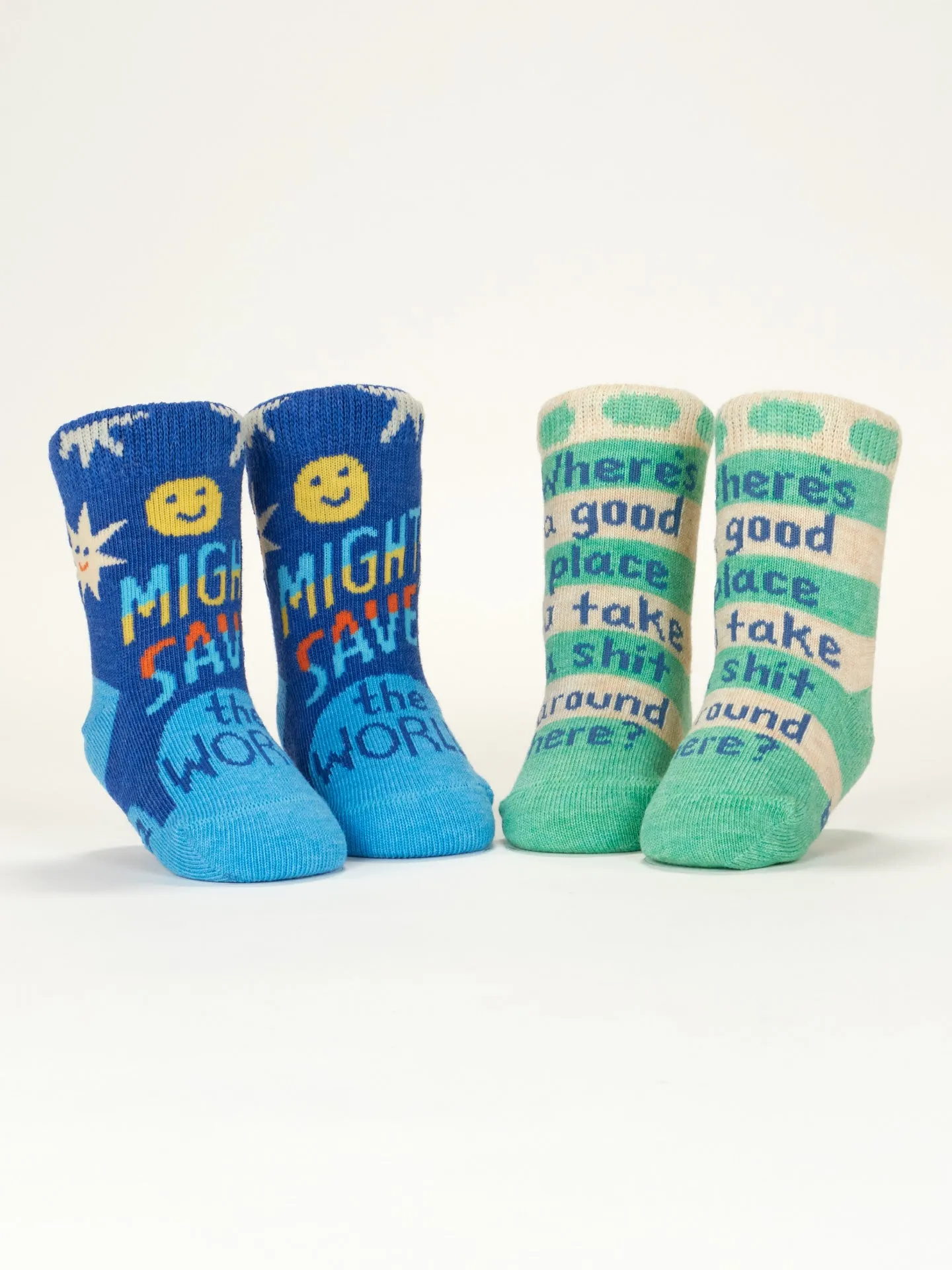 Might Save The World/ Where's A Good Place To Take A Shit Around Here? Baby Socks