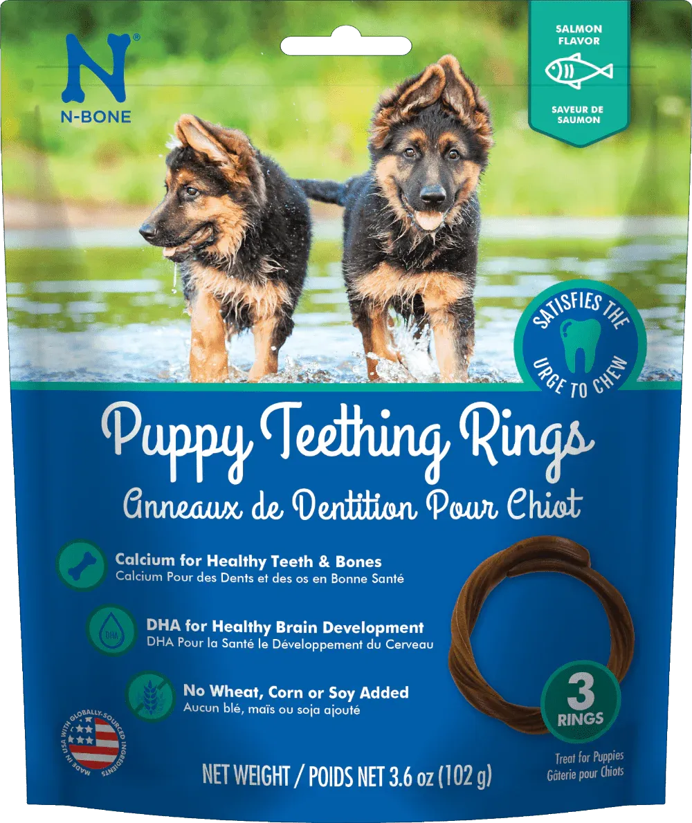 N-Bone - Puppy Teething Ring - 3 Pack