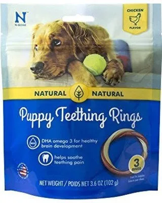 N-Bone - Puppy Teething Ring - 3 Pack