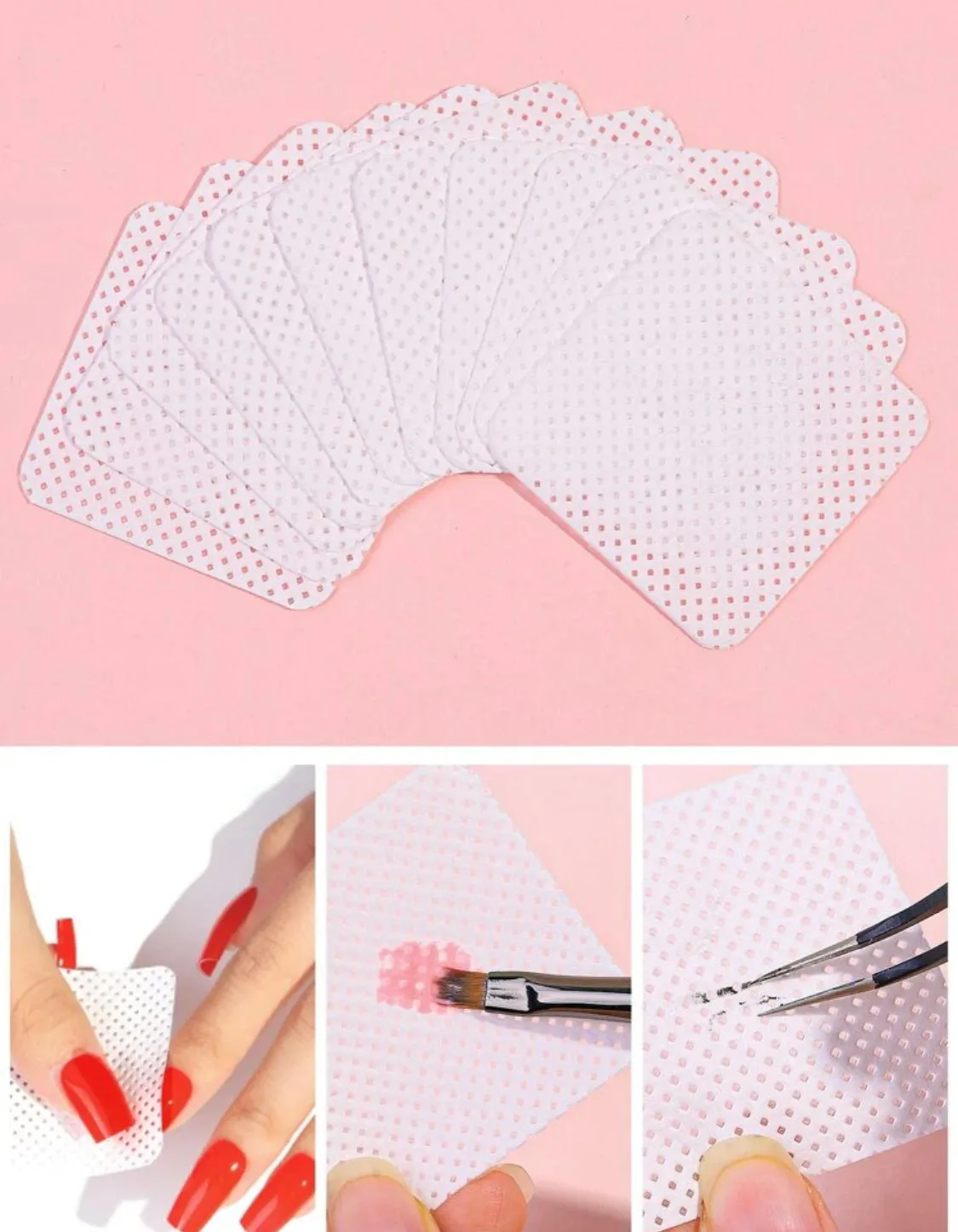 No-Lint Nail Wipes