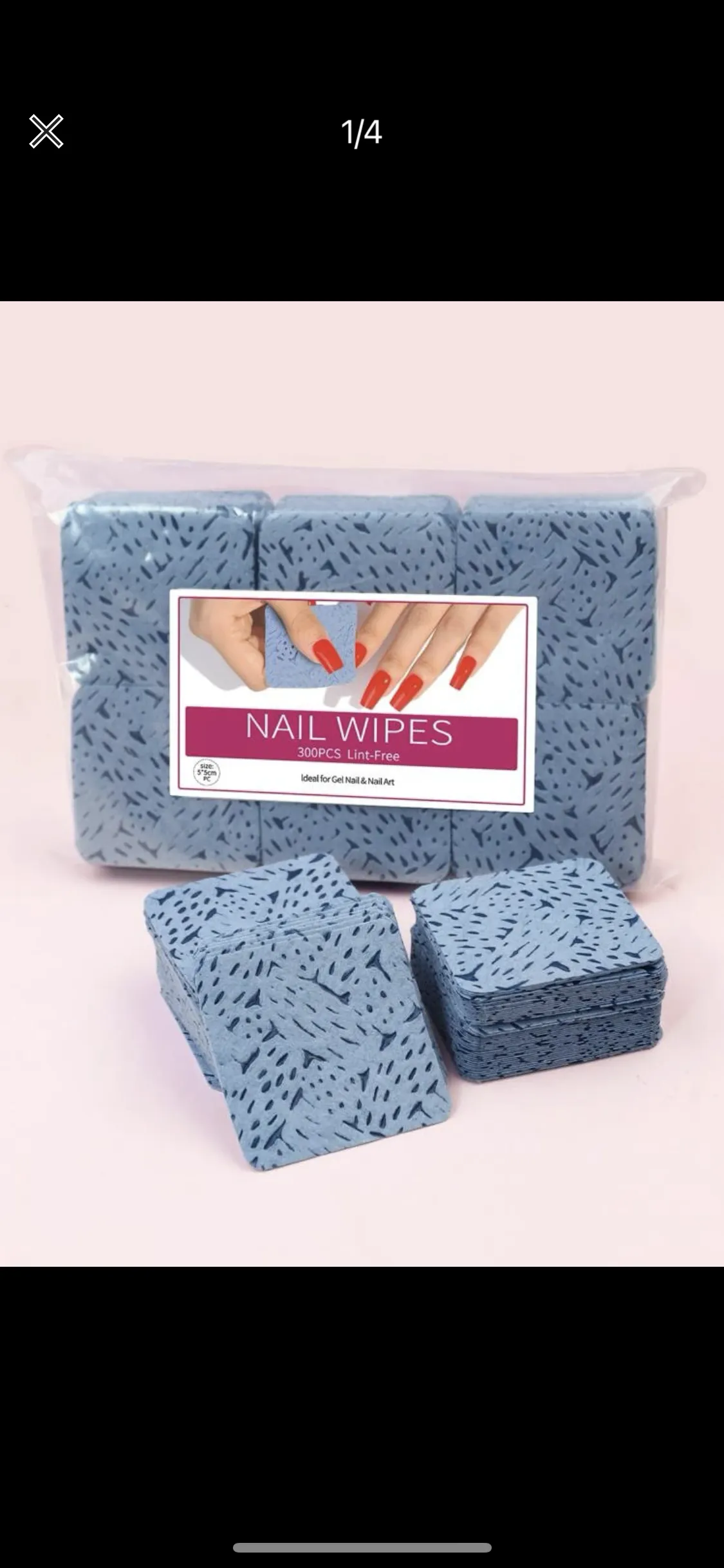 No-Lint Nail Wipes