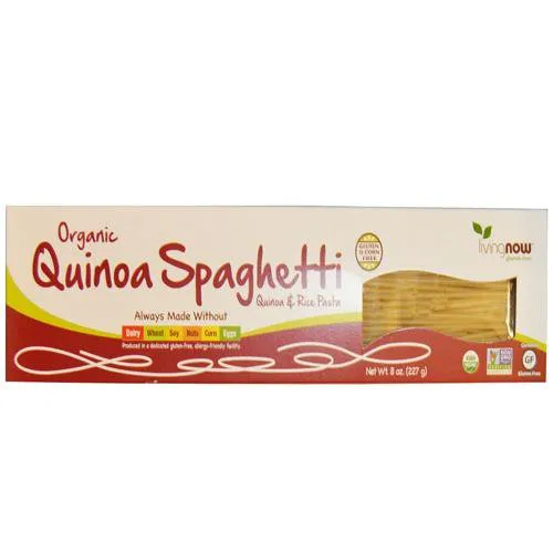 Now Foods Organic Quinoa Spaghetti 8oz