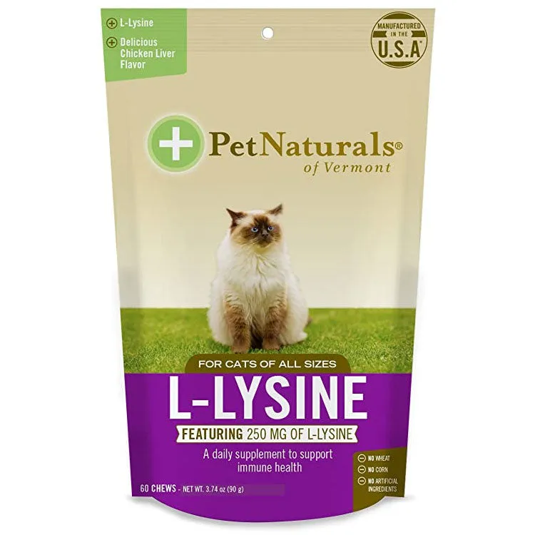Pet Naturals of Vermont L-Lysine Cat Chews