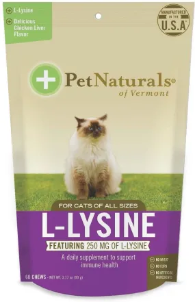 Pet Naturals of Vermont L-Lysine Cat Chews